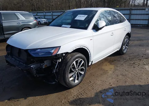 2024 Audi Q5 Sportback Premium Plus 45 Tfsi S Line Quattro S Tronic z USA, uszkodzony, nr VIN WA15AAFY9R2153297